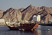Dhow  - lokalna ł&oacute;dź - 2008 Oman i Emiraty Arabskie